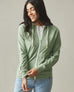 Women's Lightweight Full Zip - Dill Heather